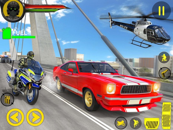 Screenshot #5 pour Police Bike Games: Bike Chase