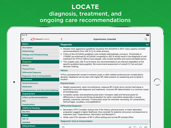 5 Minute Clinical Consult iPad app afbeelding 4