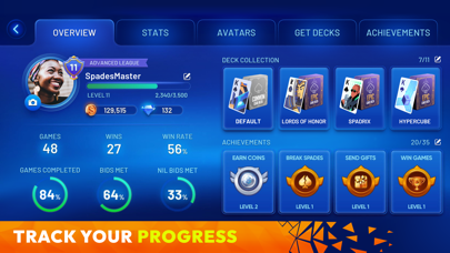 Spades Masters - Card Game Screenshot