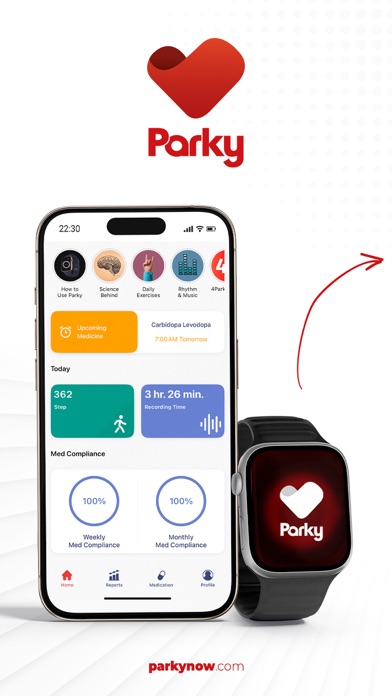 Parky for Parkinson's Screenshot