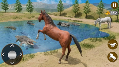 Wilderness Horse Racing Game Screenshot