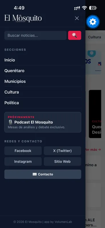 Periódico El Mosquito screenshot 3 of 3