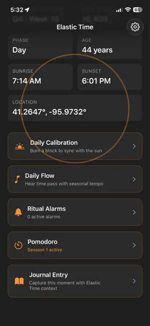 Elastic Time screenshot 2