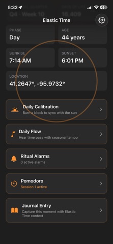 Elastic Time screenshot