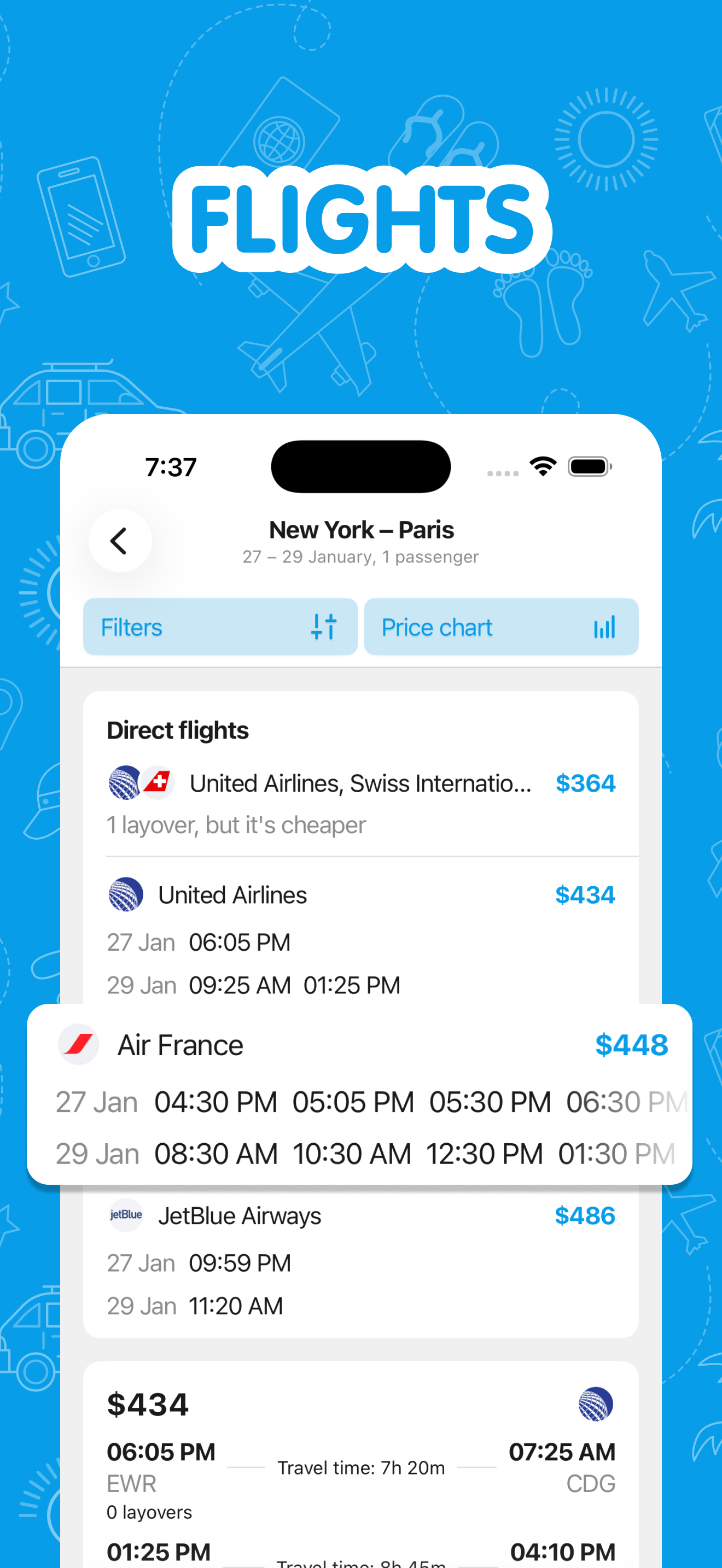 Flights and cheap travel