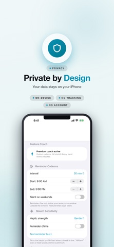 PostureTimer screenshot