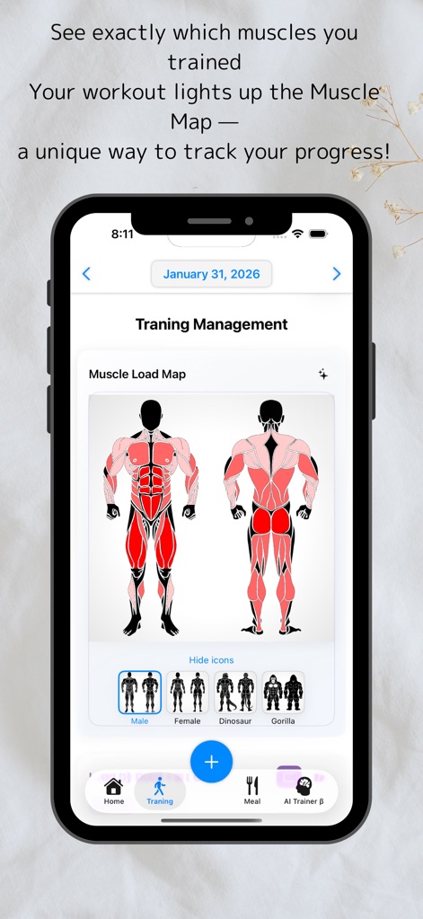 AI Muscle Map - Health & Fitness App | MWM