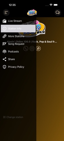 Kissin' Oldies 106.9 iPhone screenshot