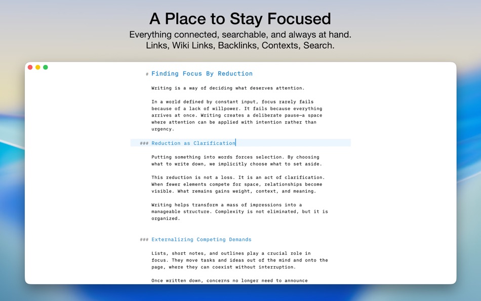 #4. Notebooks: Write and Organize (macOS) 게시자: Alfons Schmid