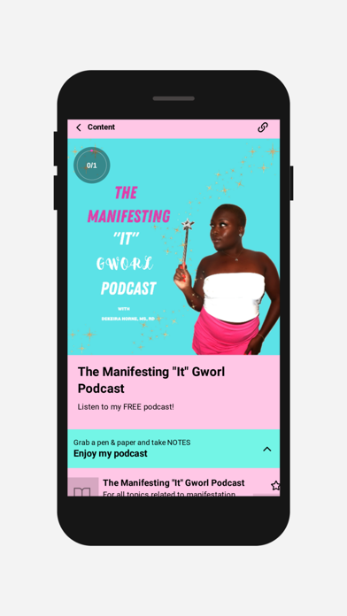 Screenshot #3 pour The Manifesting It Gworl