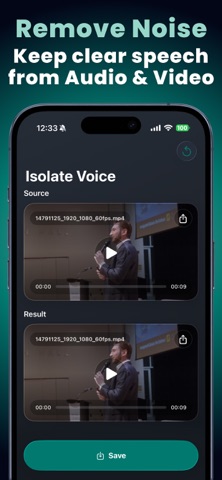 AudioAI：AI智能音频降噪语音转换配音TTS screenshot