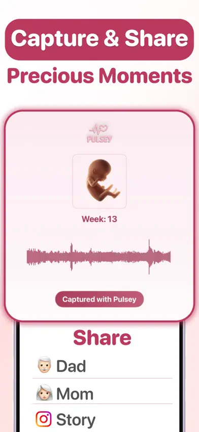 Pulsey: Hear My Baby Heartbeat screenshot 3