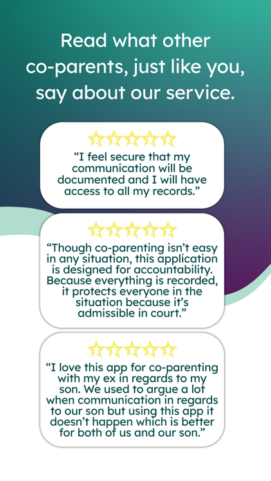 TalkingParents: Co-Parent App Screenshot