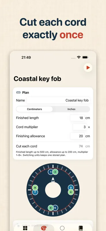 Kumihimo Braid: Cord Bracelet screenshot 5 of 6