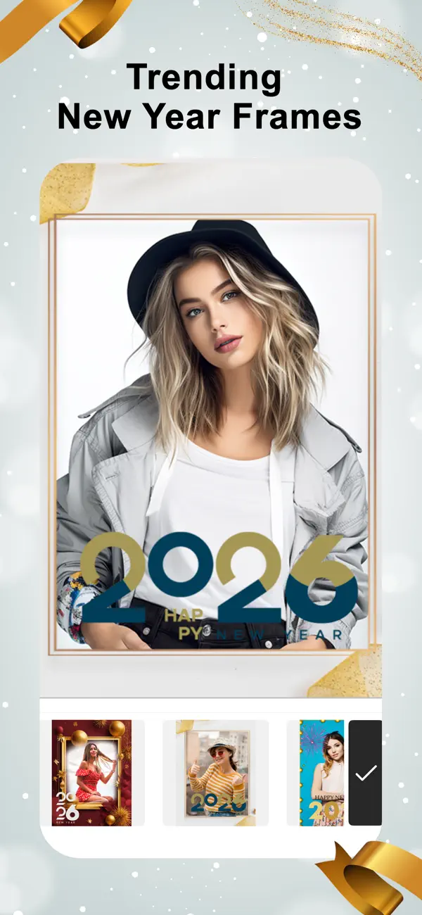 Screenshot #1 pour New Year & Christmas Frames