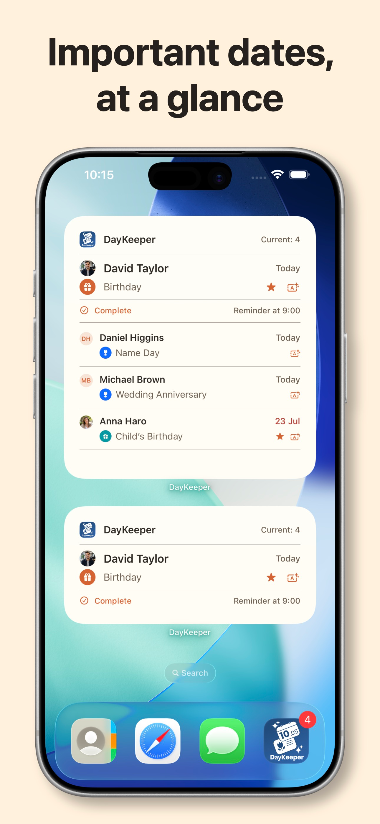 DayKeeper: Birthdays & More screenshot 10