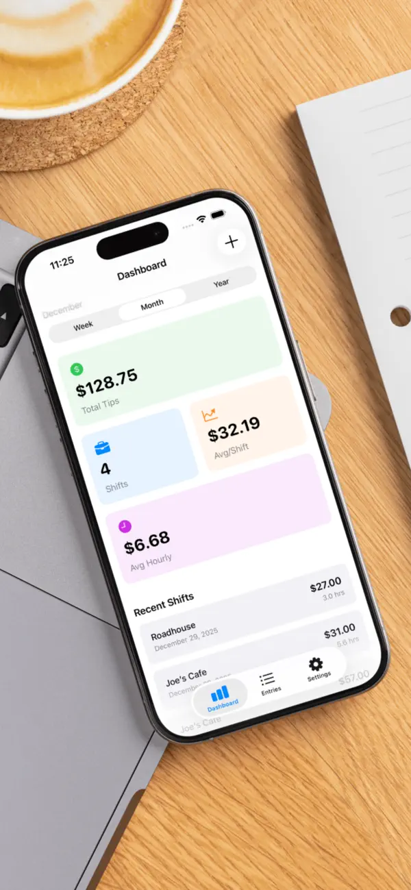 #4. Tip Tracker: TipThat (iOS) Ved: Chad Gaul