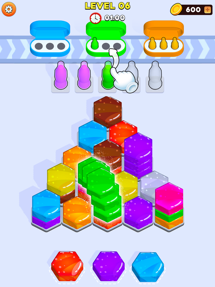 Hexa Jelly - ASMR Merge Master