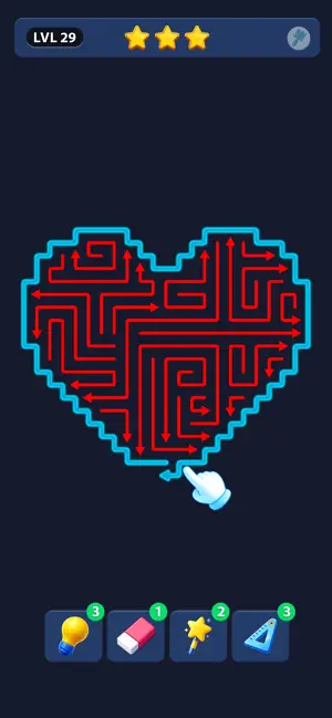 Tap Out Maze Puzzle screenshot 2