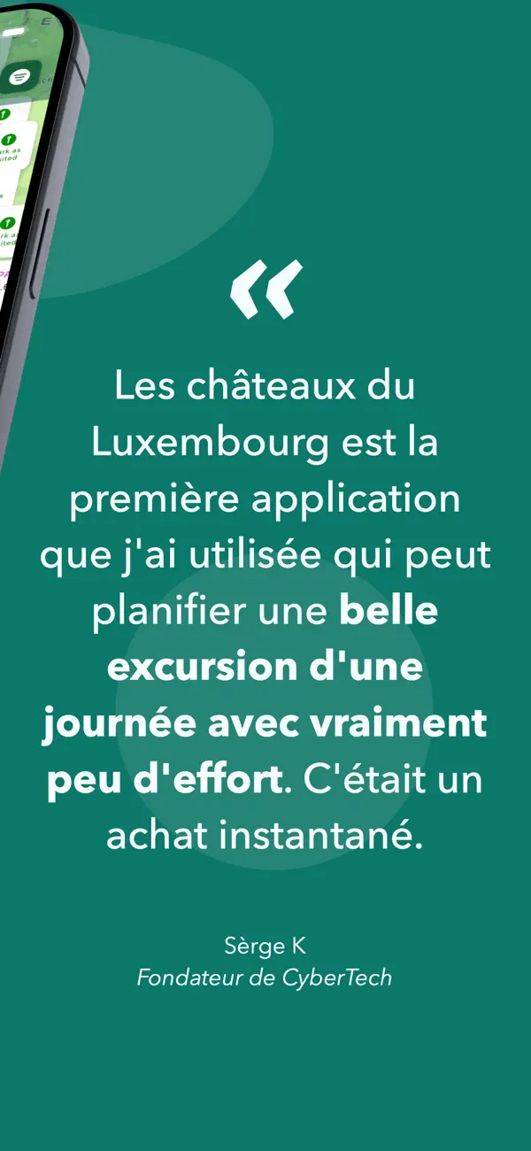 Screenshot #3 pour Châteaux du Luxembourg － Guide