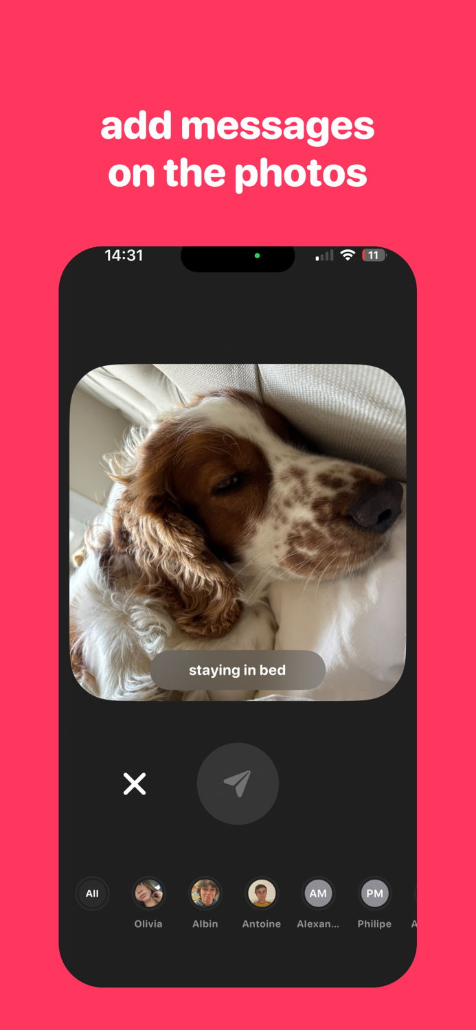 peek - lock screen camera