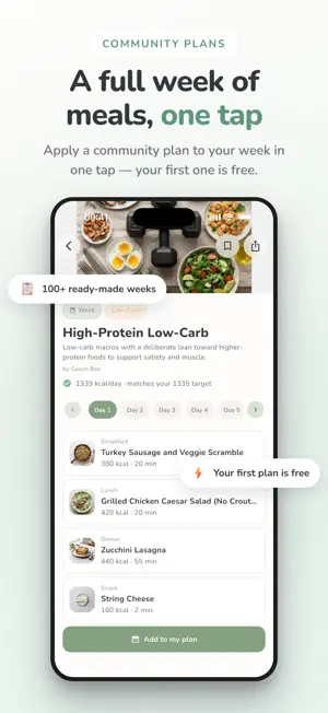 Mealique - Meal Plan & AI screenshot 4