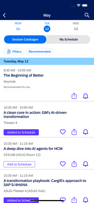 SAP Events Screenshot 5 of 5
