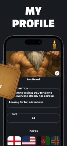 HeroHub: Find DnD Players screenshot
