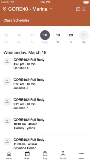 CORE40 screenshot 2