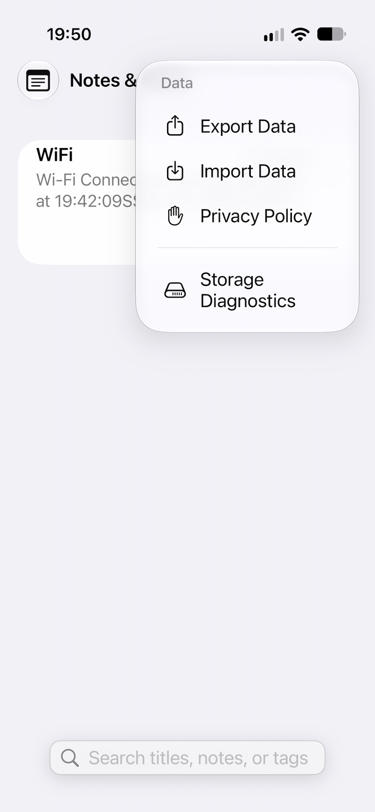Screenshot 7 of NotesAndIdeas