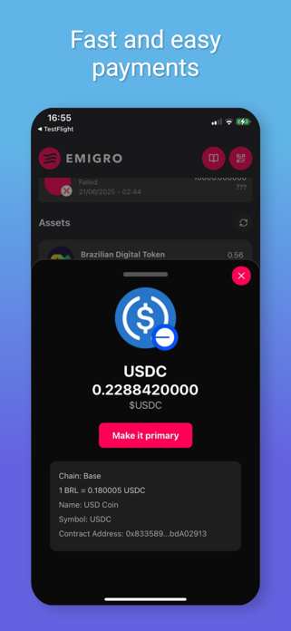 Emigro | Pay Without Borders Screenshot 8 of 9
