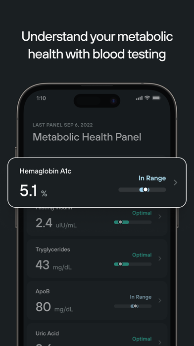 Levels - Metabolic Health Screenshot