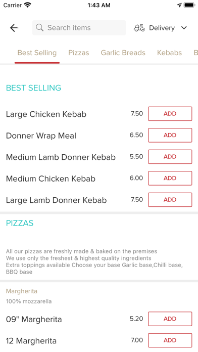 Screenshot #3 pour Rodi Pizza and Grill