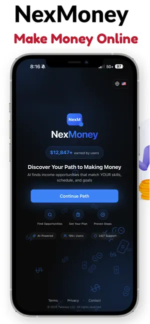 NexMoney: Grow Digital Income screenshot 1