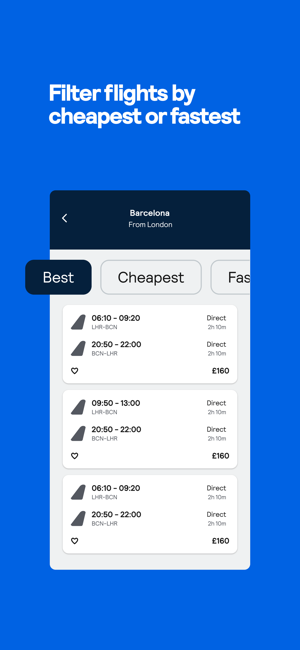 ‎Skyscanner: Flights & Travel Screenshot