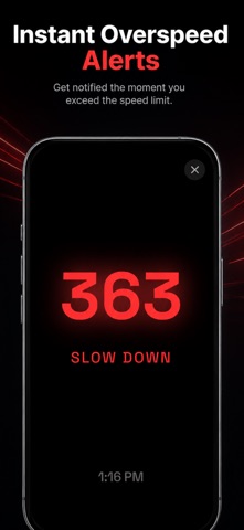 Speedometer GPS: MPH Tracker + iPhone screenshot