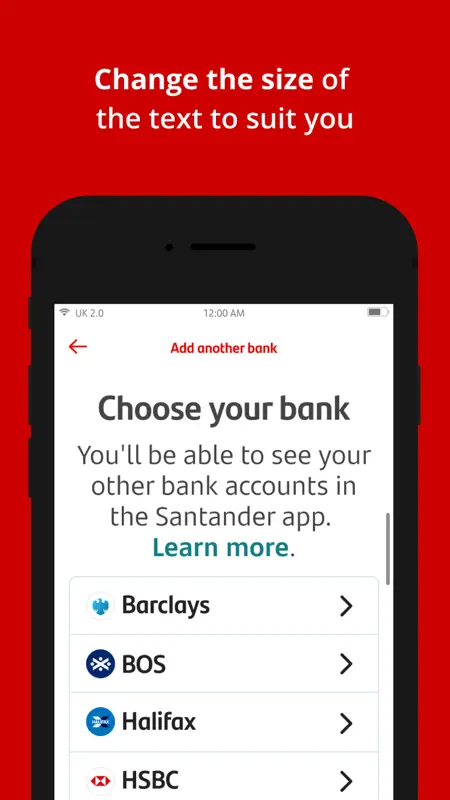 Santander Mobile Banking screenshot 6 of 8