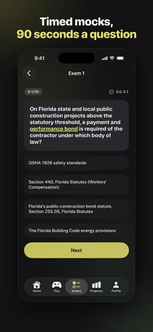 Brickly: Real Estate Exam Prep screenshot 4