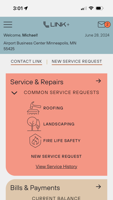 Link+ Customer Platform iPhone screenshot 1 - Business app