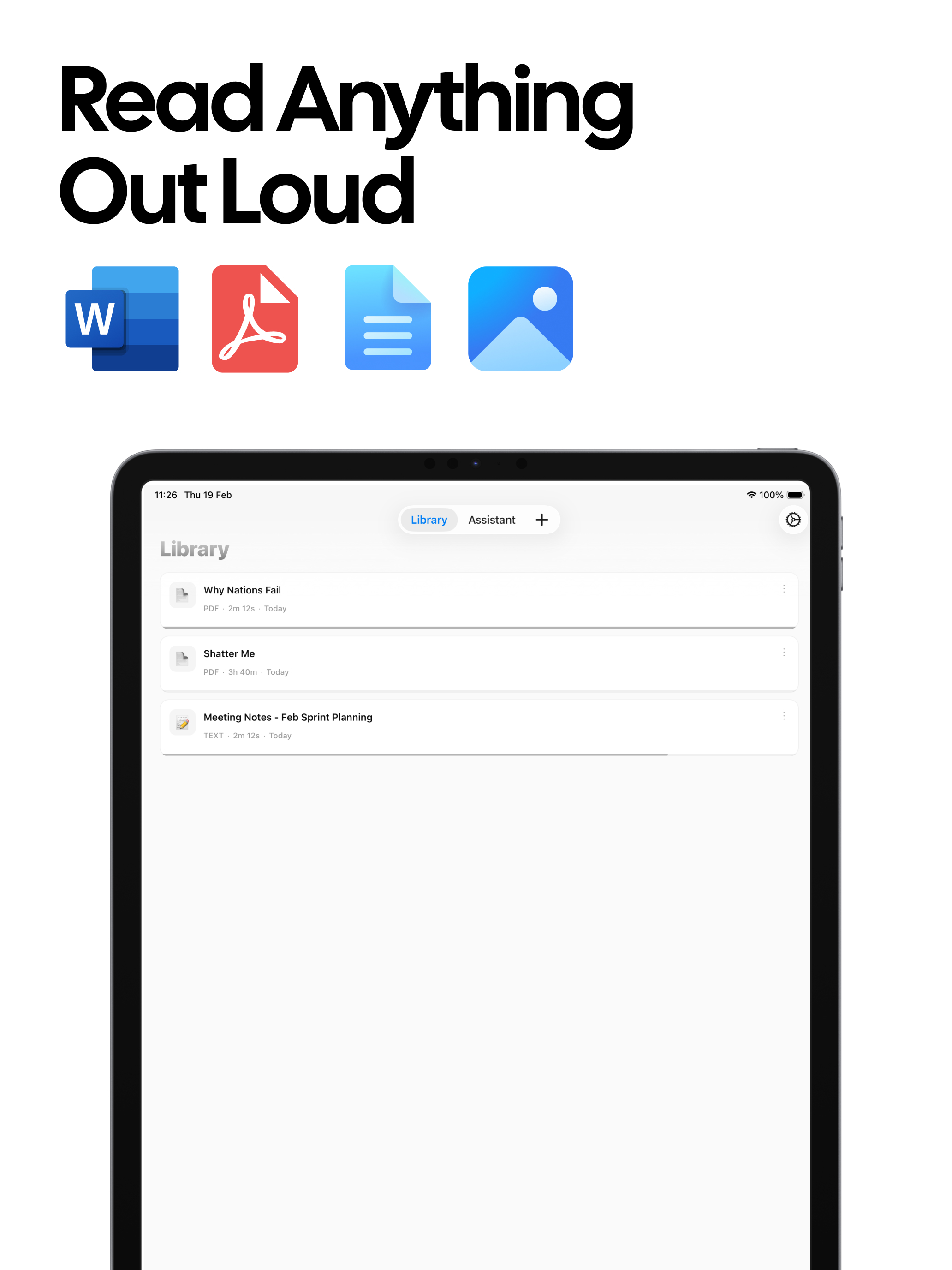Voiced - Text to Speech