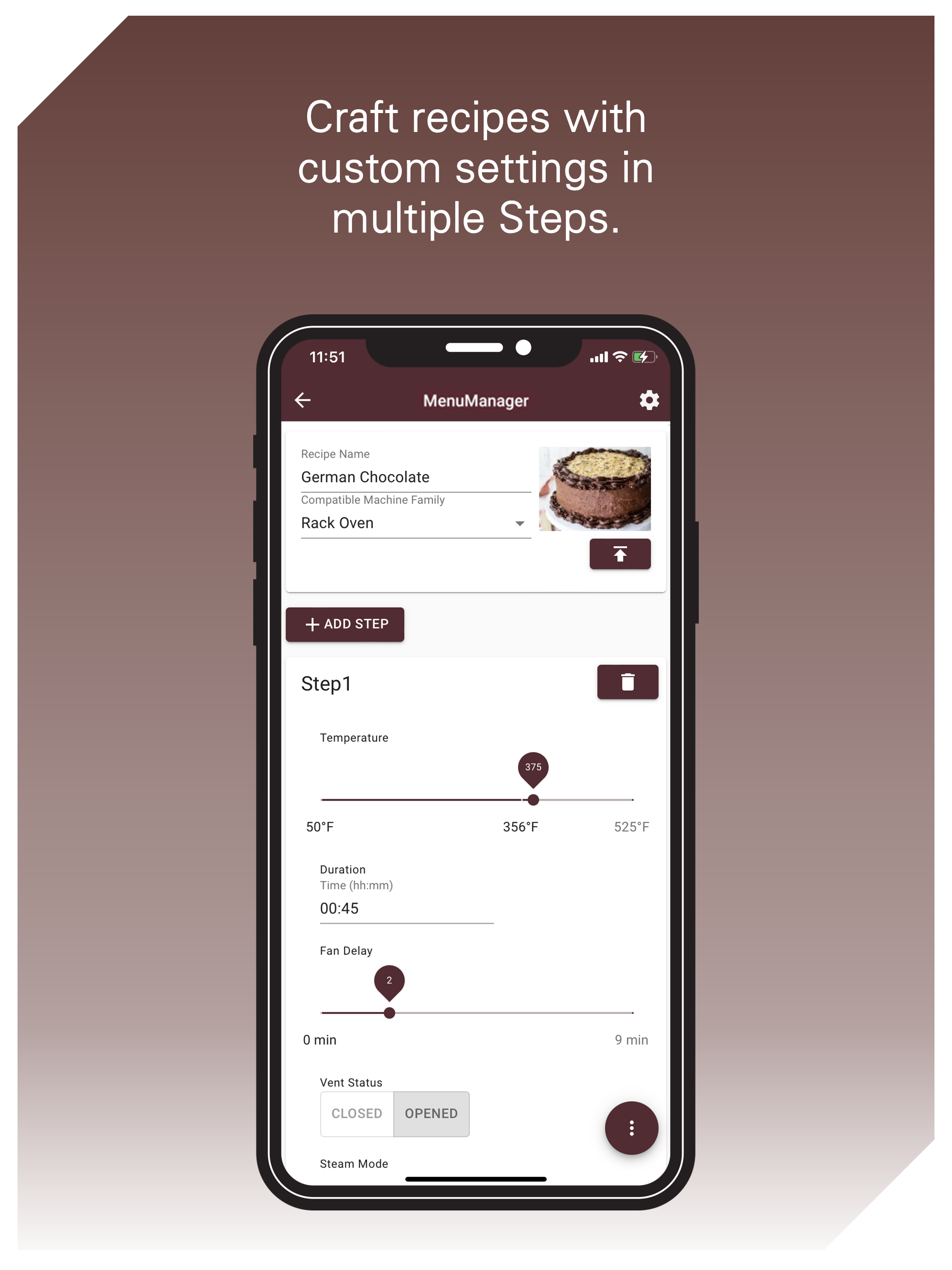 BAXTER MenuManager screenshot 6
