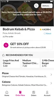 bodrum kebab pizza iphone screenshot 3
