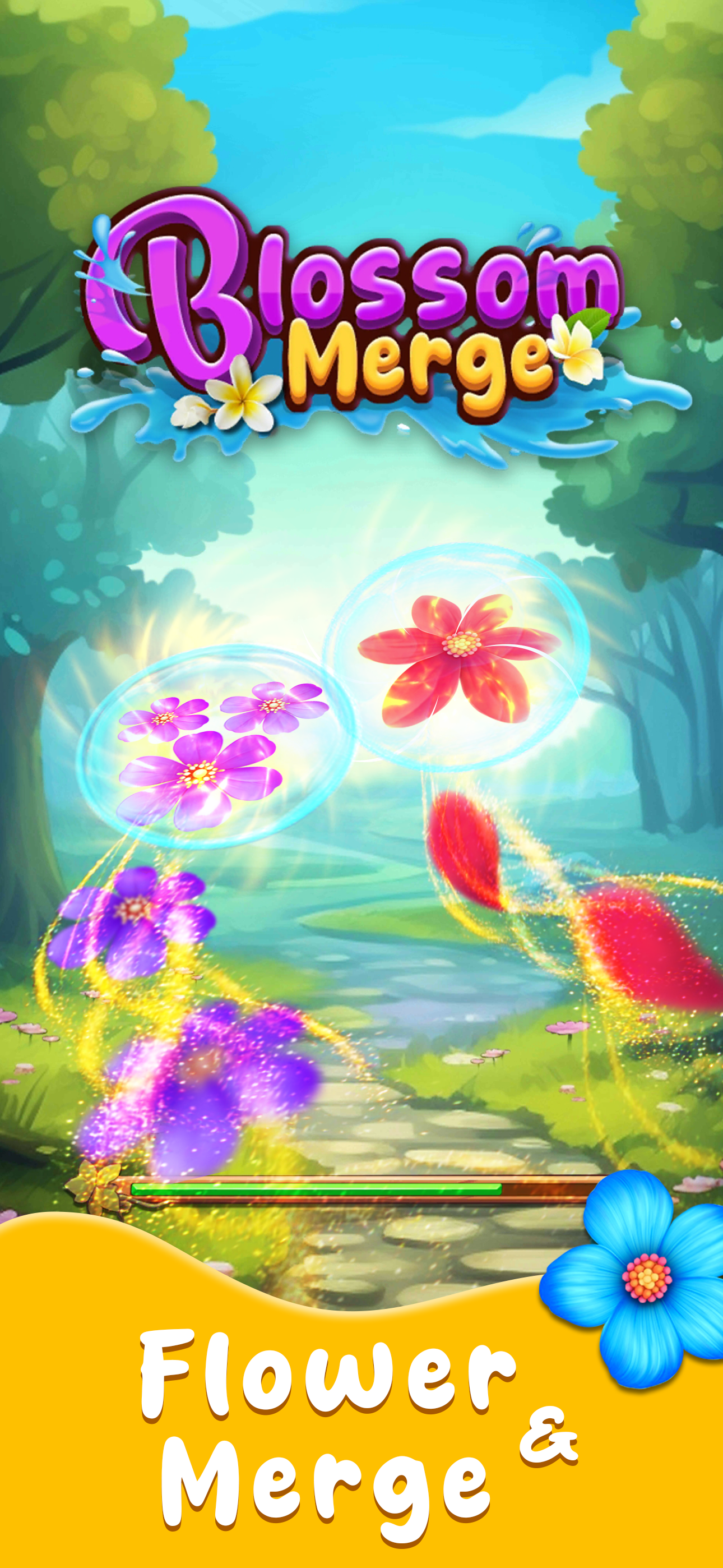 Blossom Merge: Bounce Flowers