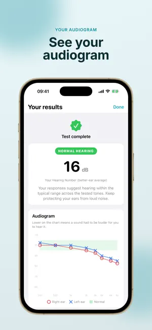 Hearing Test & Audiogram screenshot 2