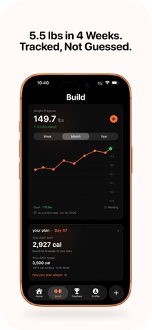 BulkMode - Calorie Tracker Screenshot 6 of 7