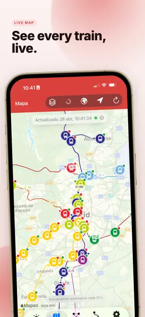 Cercanias: Live Trains screenshot 2