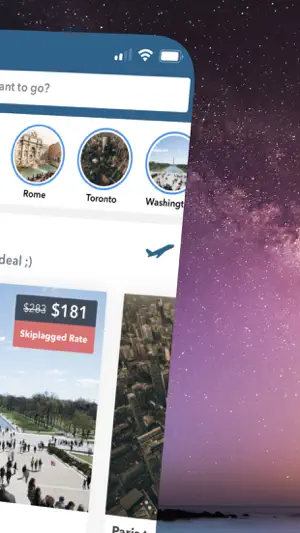 Skiplagged - Travel Hacks screenshot 2