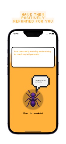 CBT Game: Ant Squish iPhone screenshot