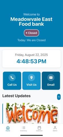 Meac Food Bank screenshot