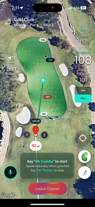 Ok Caddie Screenshot 2 of 4